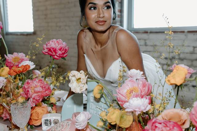Denver bridal hair stylist