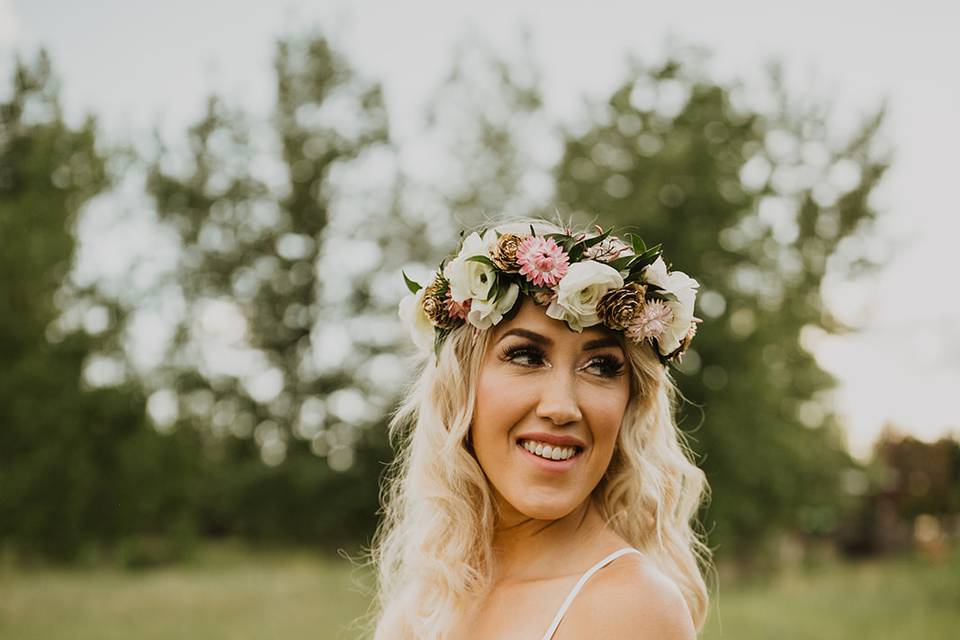 Denver wedding hair