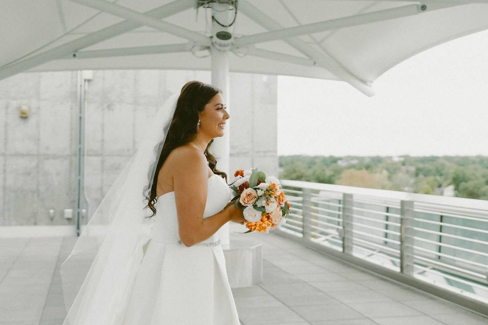 Modern Denver Bride Hair