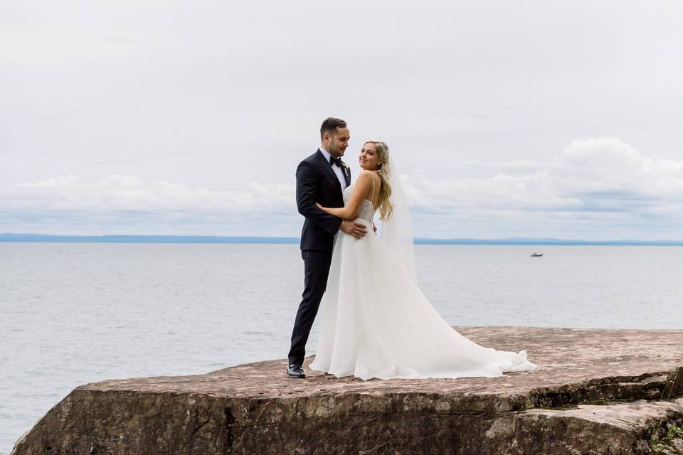 Elopement by the ocean - Alexandra Robyn Photo + Design