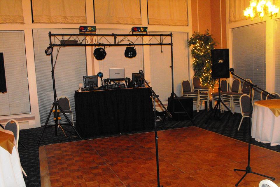 Ballroom area