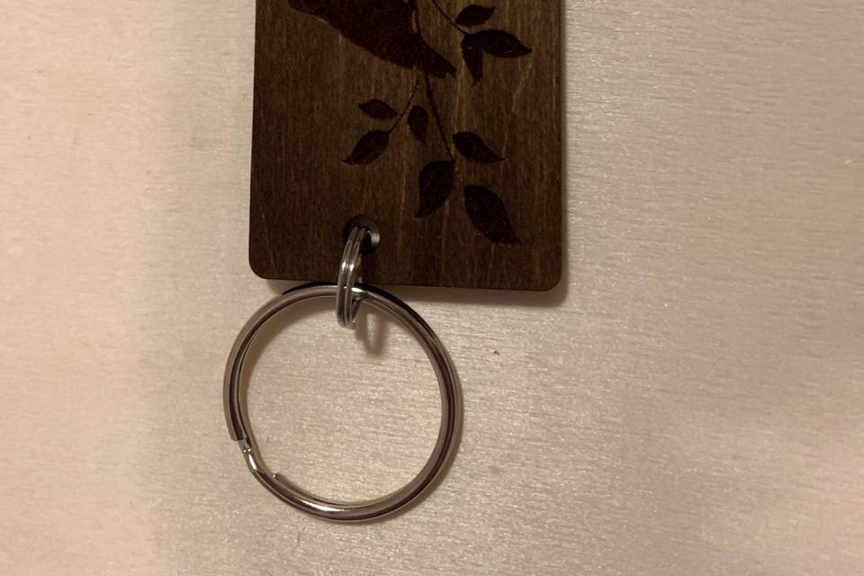 Wooden key-chain