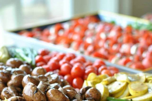 Vegetable culinary display