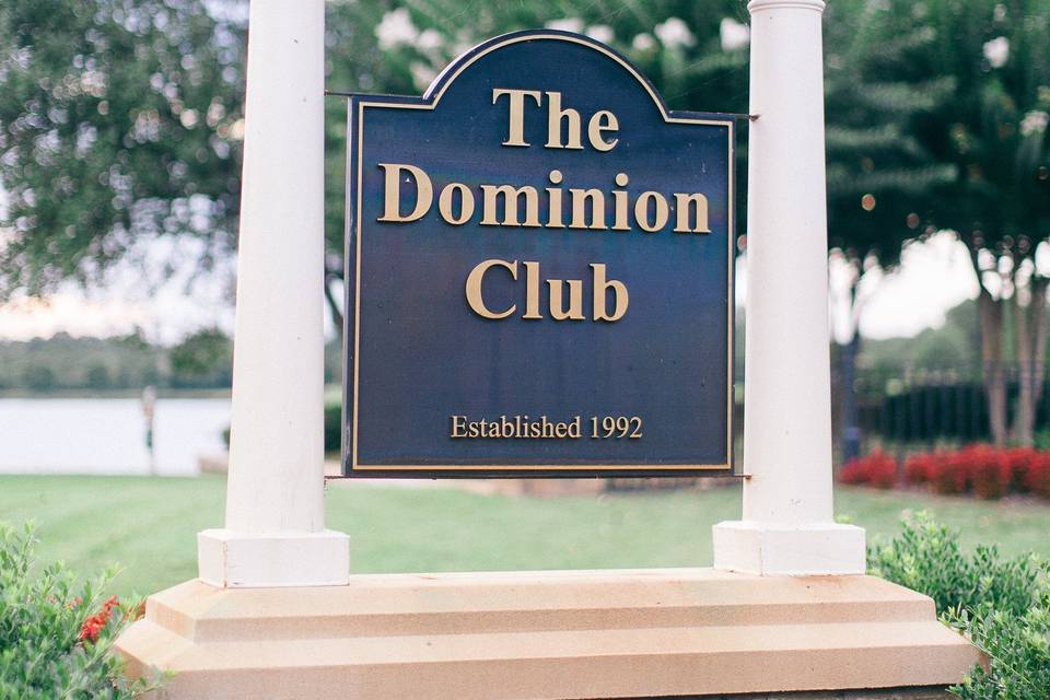 Entrance to The Dominion Club