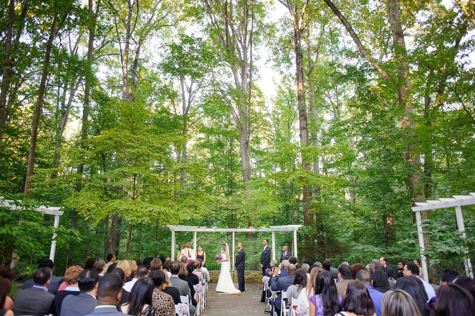 Outdoor ceremony