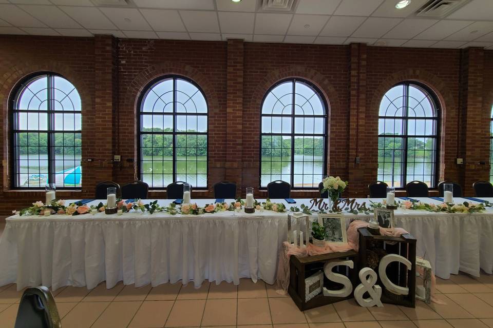 Full reception setup