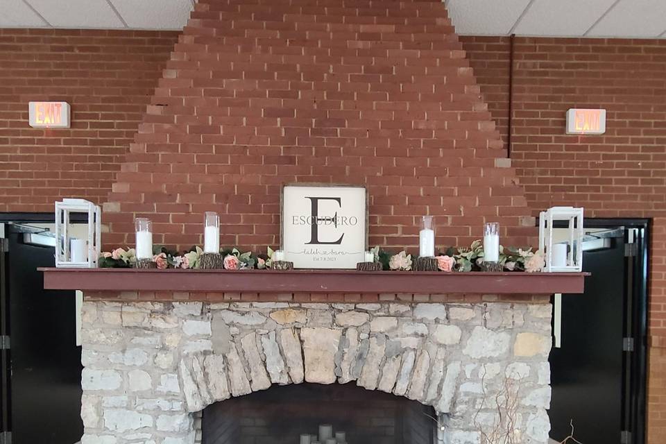 Reception set up