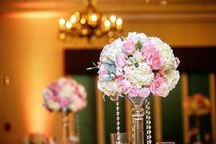 6 Pretty in Pink Centerpieces @ 139.95/pc 