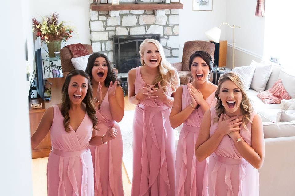 Bridesmaid Reveal