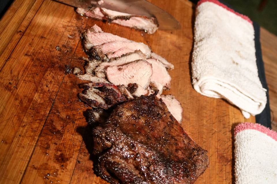 Slicing tri tip