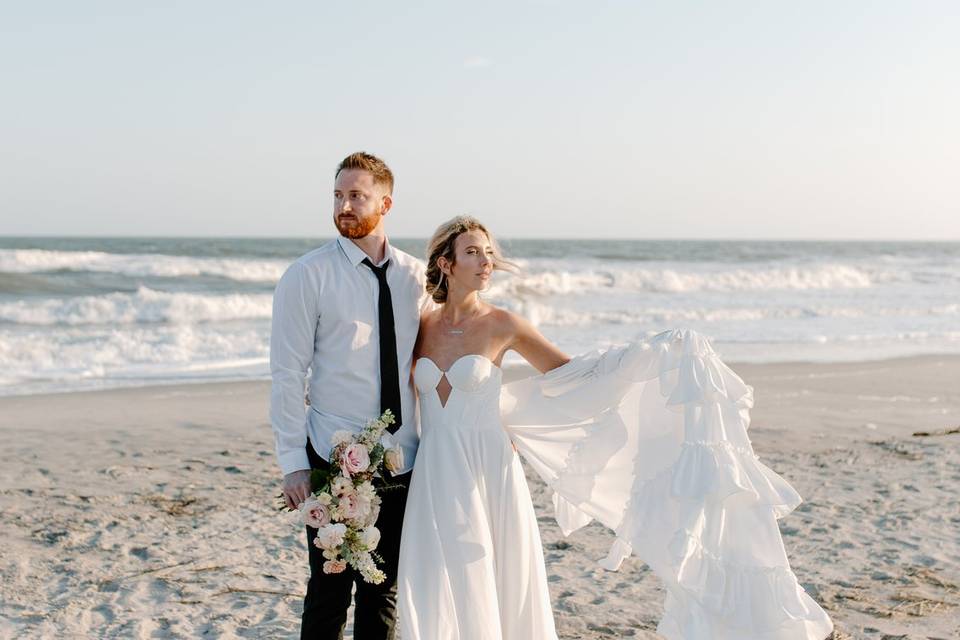 Elopement on the beach