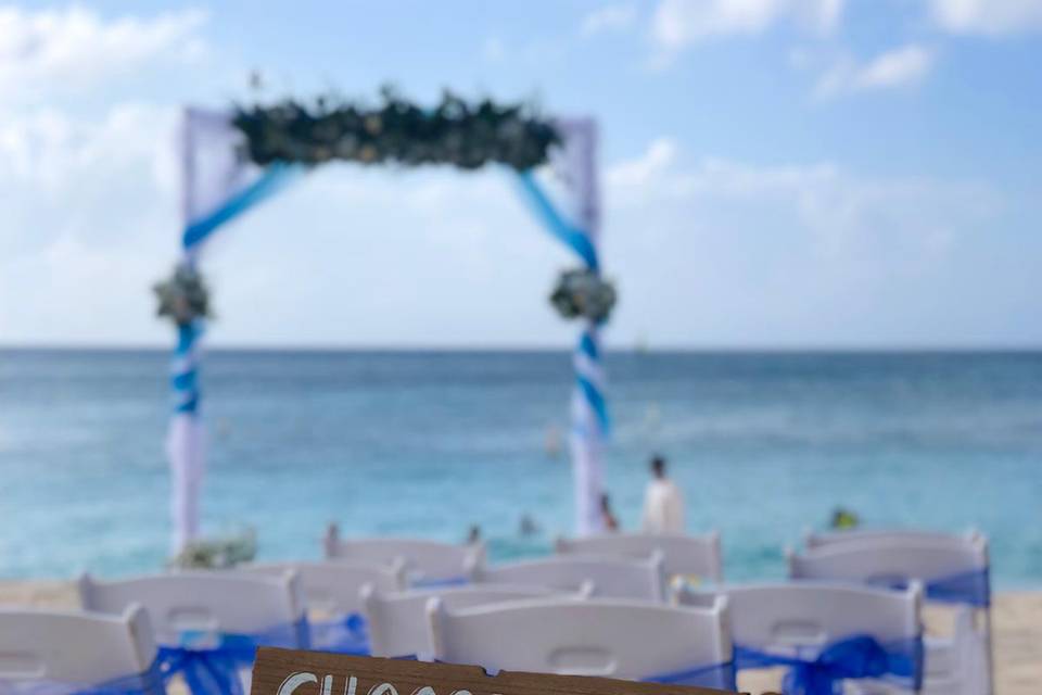 Beach wedding