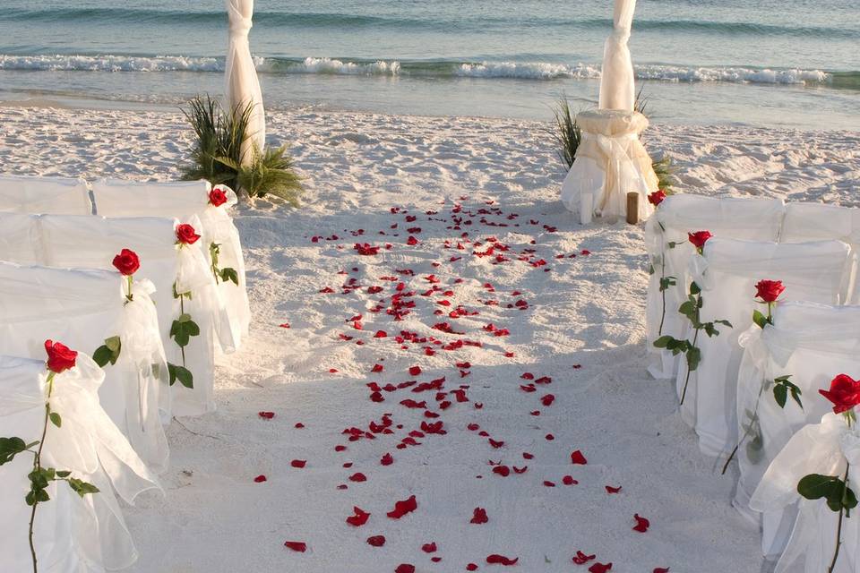 Beach ceremony