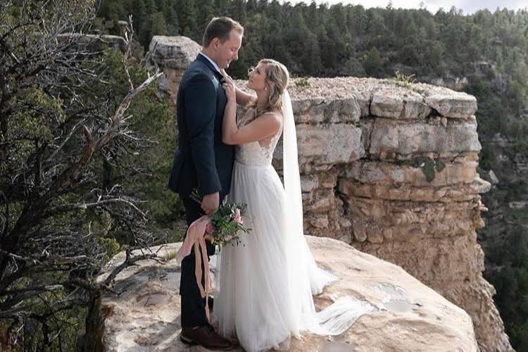 Eloping at Grand Canyon