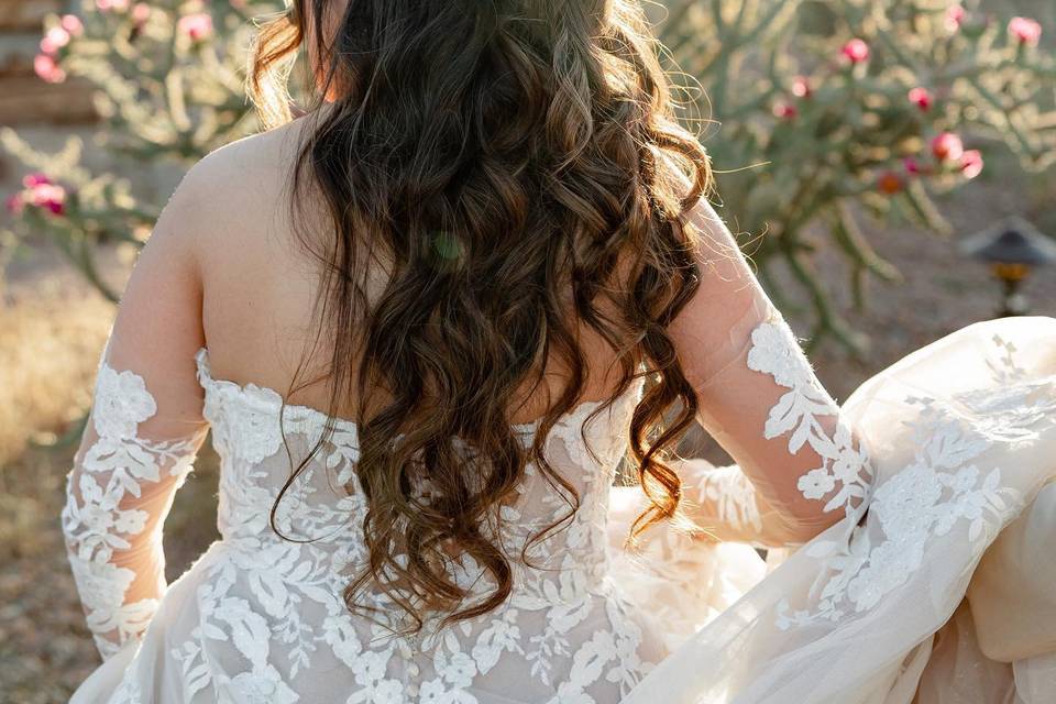 Bridal hairstyle