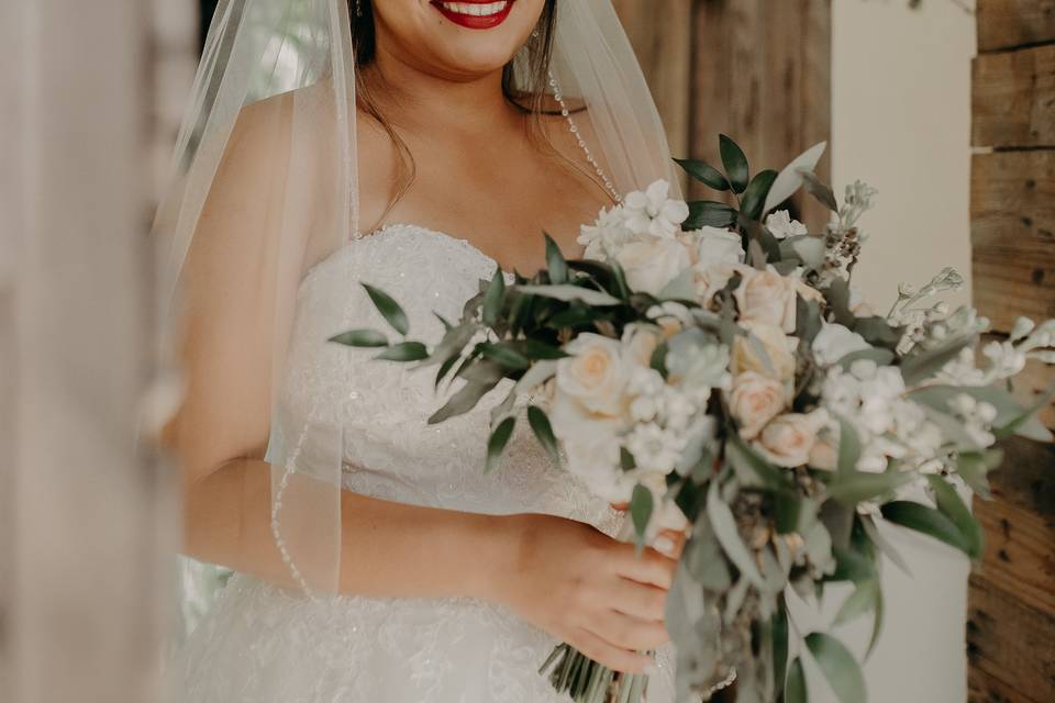 A beautiful bride