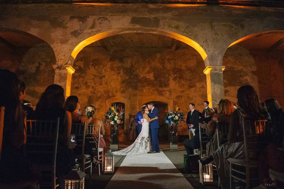 Ceremony at Old San Juan