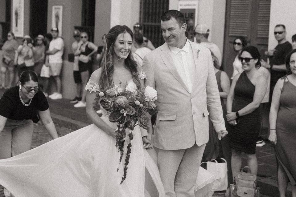 Old San Juan wedding