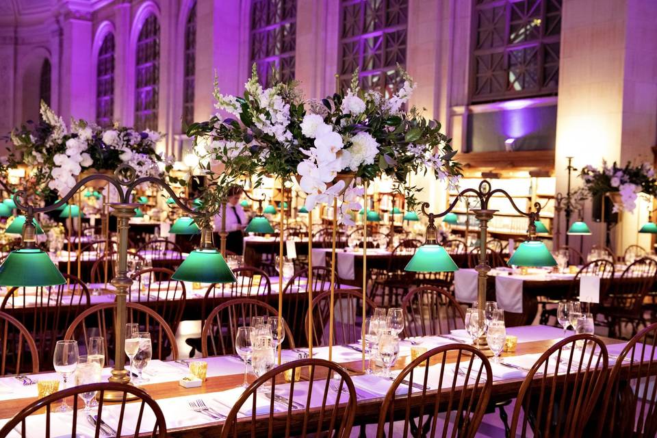 Boston Public Library wedding