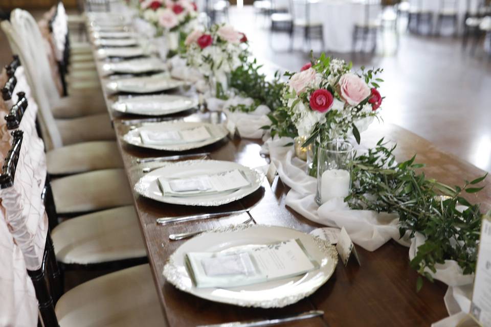 Head Table beauty
