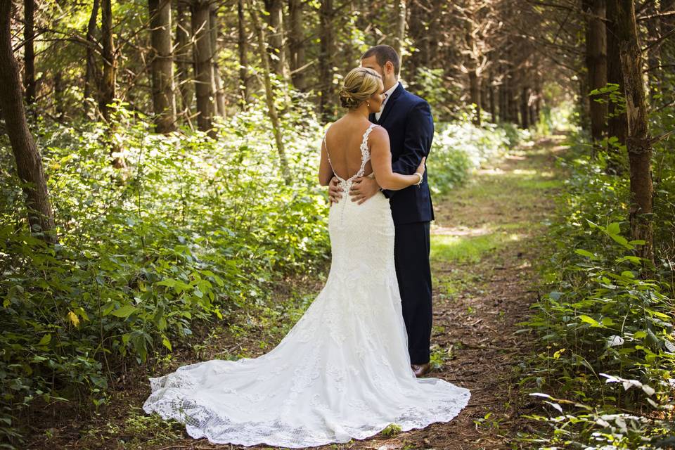 Bride and groom