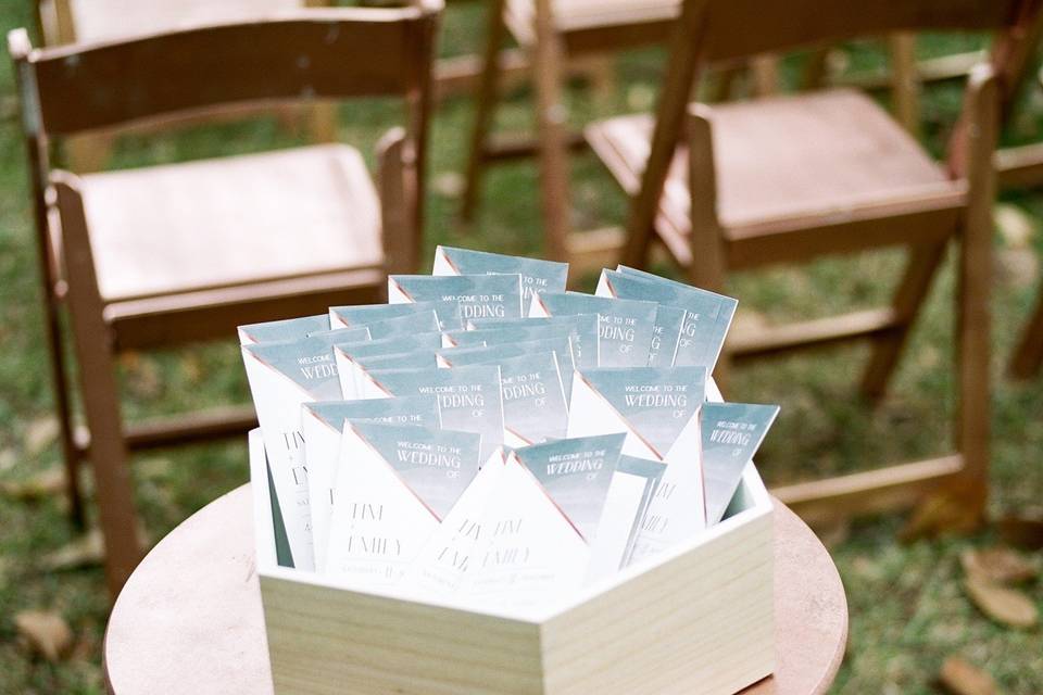 Wedding Programs