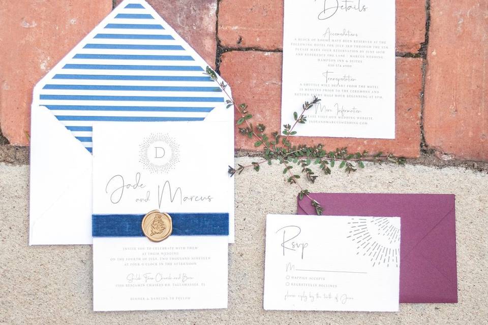 July 4th invitations