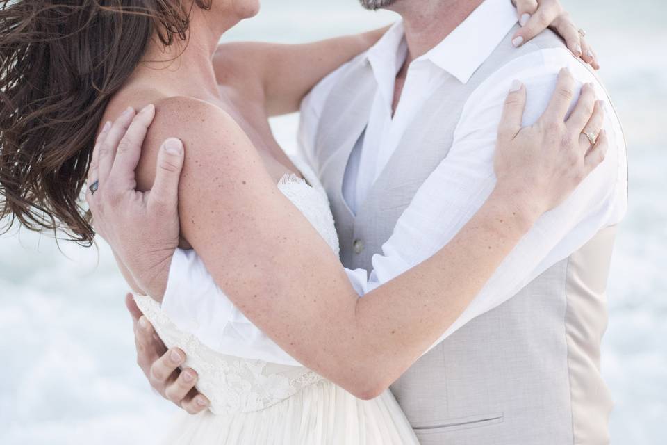 Destin beach wedding