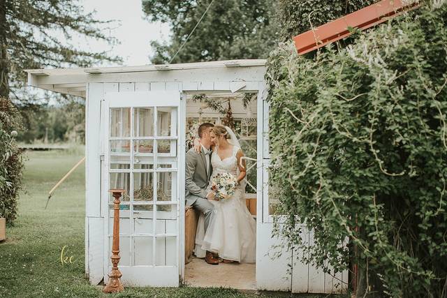 Photo Op in Greenhouse