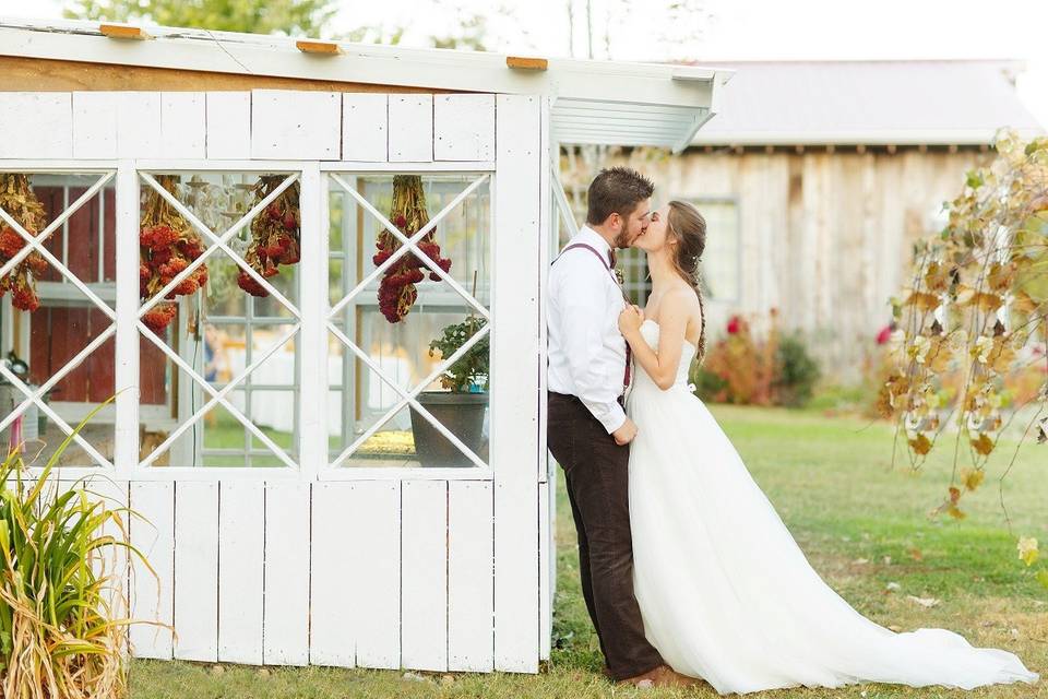 Couple kissing