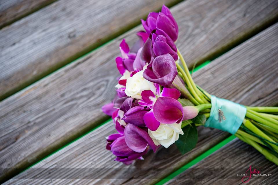 Little purple bouquet