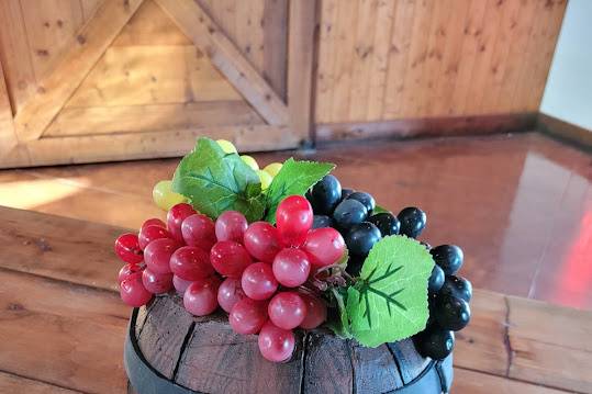 Buttercream Wine Barrel