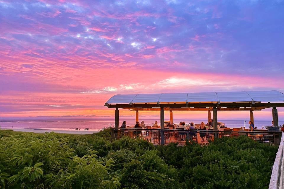 Sunset Views at the Beach Bar