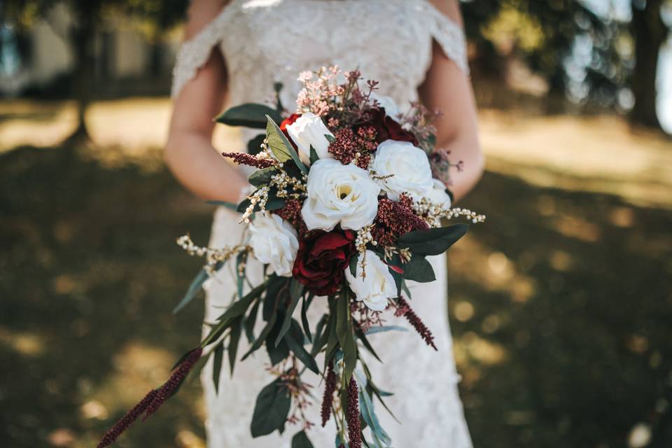 Beautiful bridal bouquet