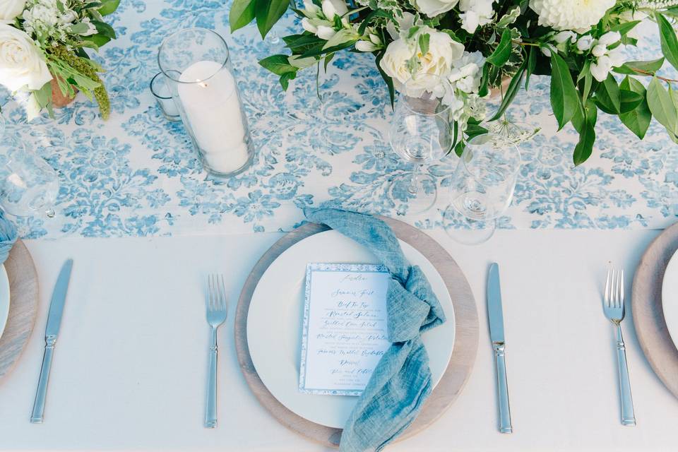 Coastal Chic Place Setting