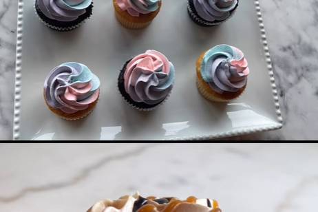 Marble cupcakes