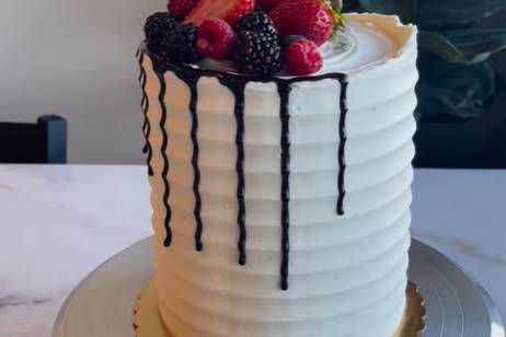 Bride & Groom cake