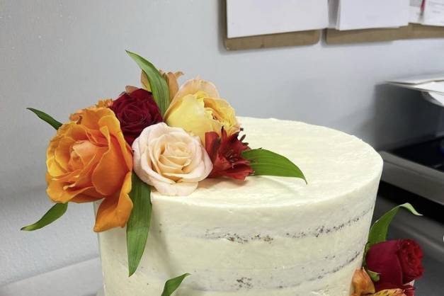 Bridal shower cake