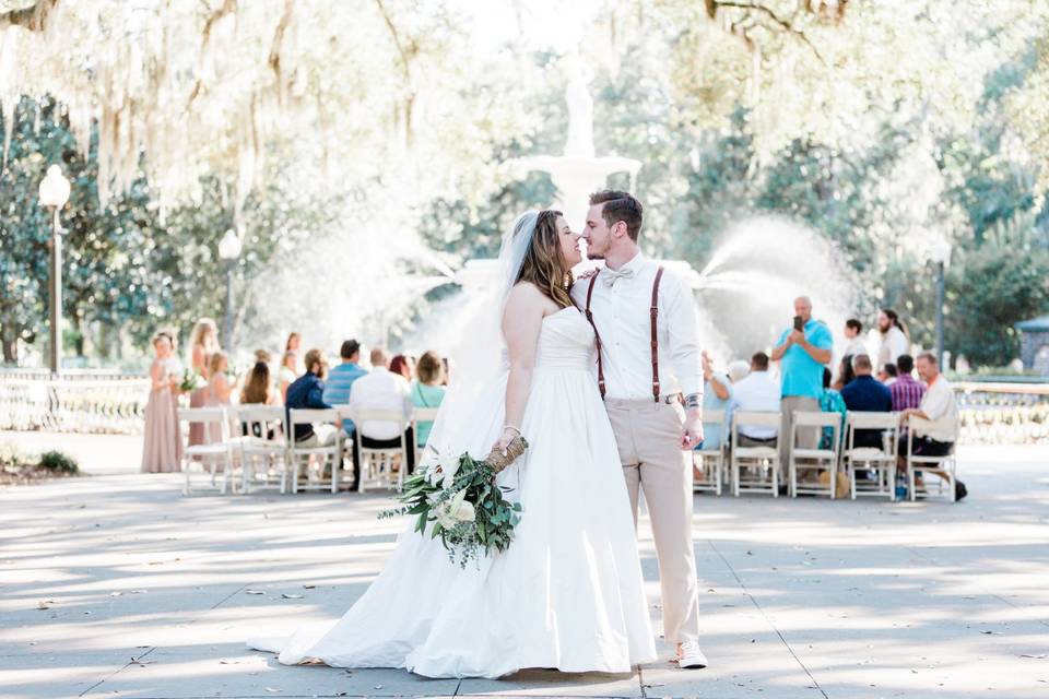 Savannah Wedding | Forsyth Par