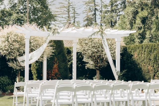 Arch Decor - August Wedding