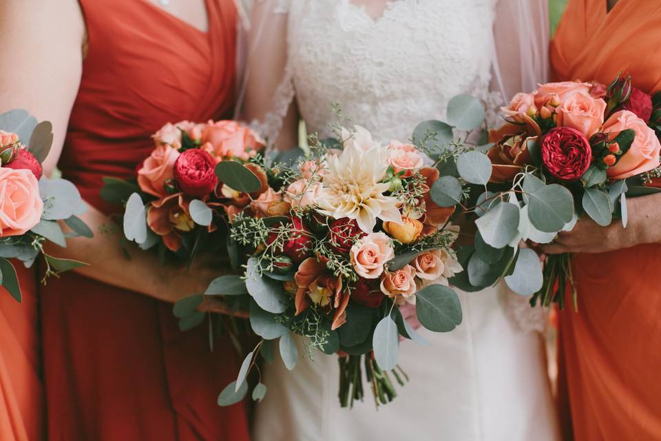 Fall bouquets