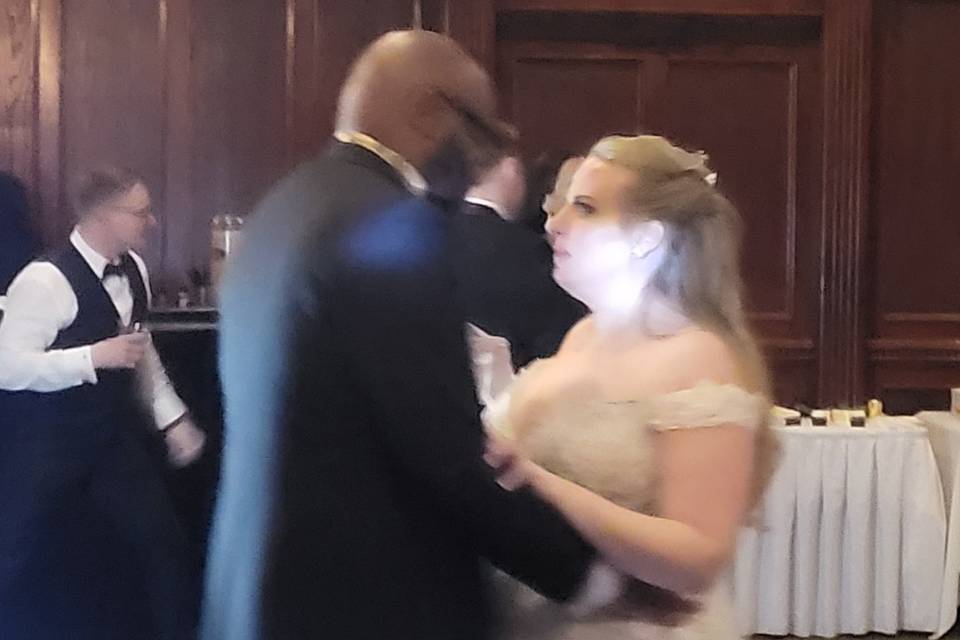 A special first dance