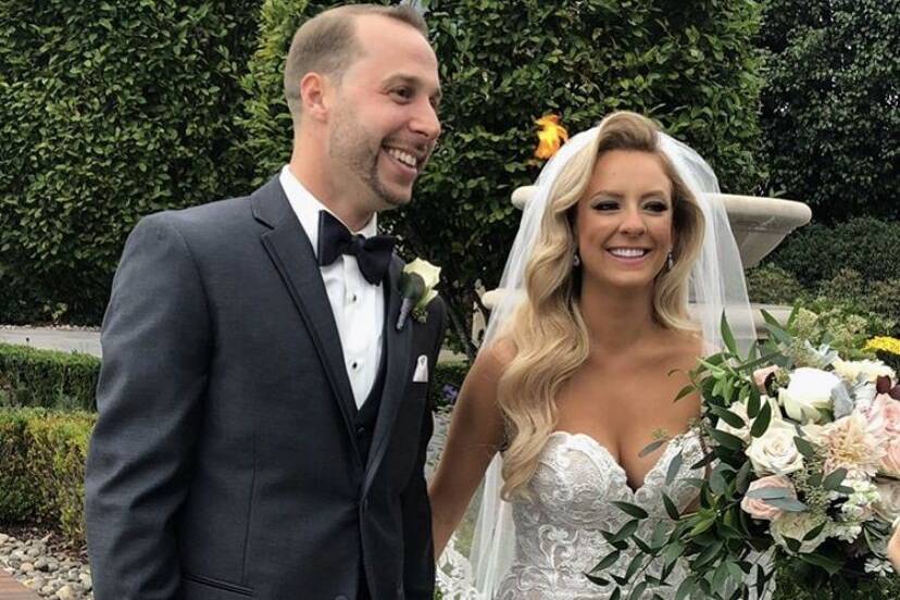 The happy couple