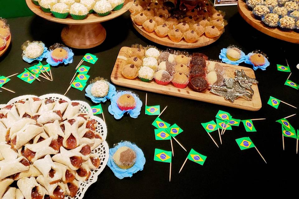 Brazilian treat table