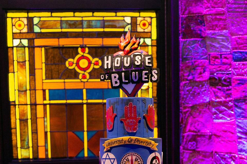 House of Blues cake