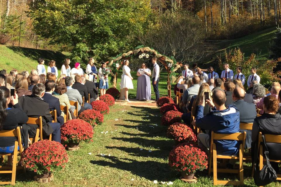 Ceremony site