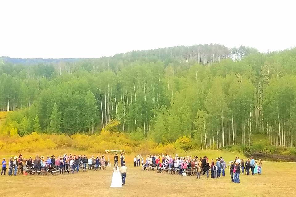 Wedding at Electric Mountain L