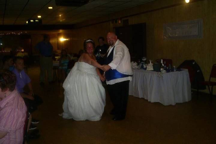 Couple dancing