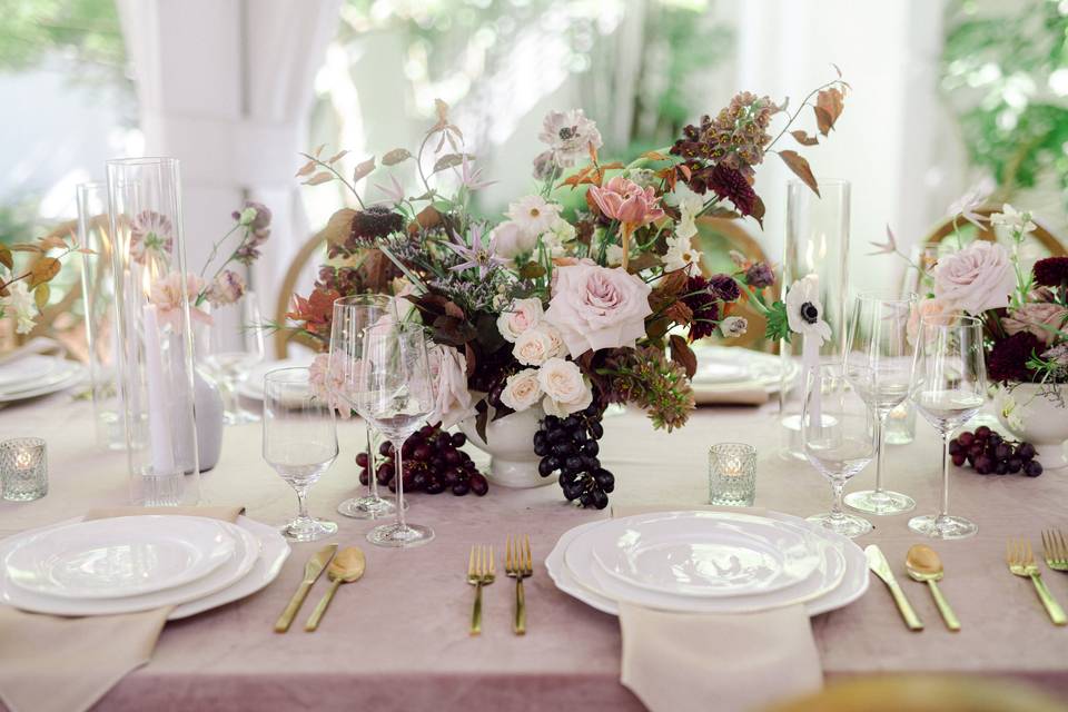 Reception Table Details