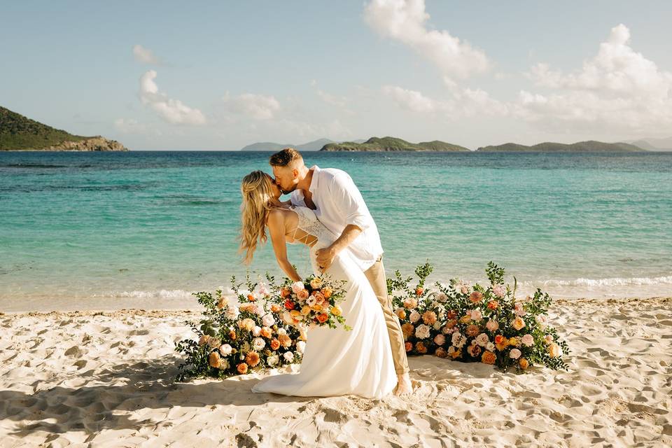 Beach Elopement Ceremony